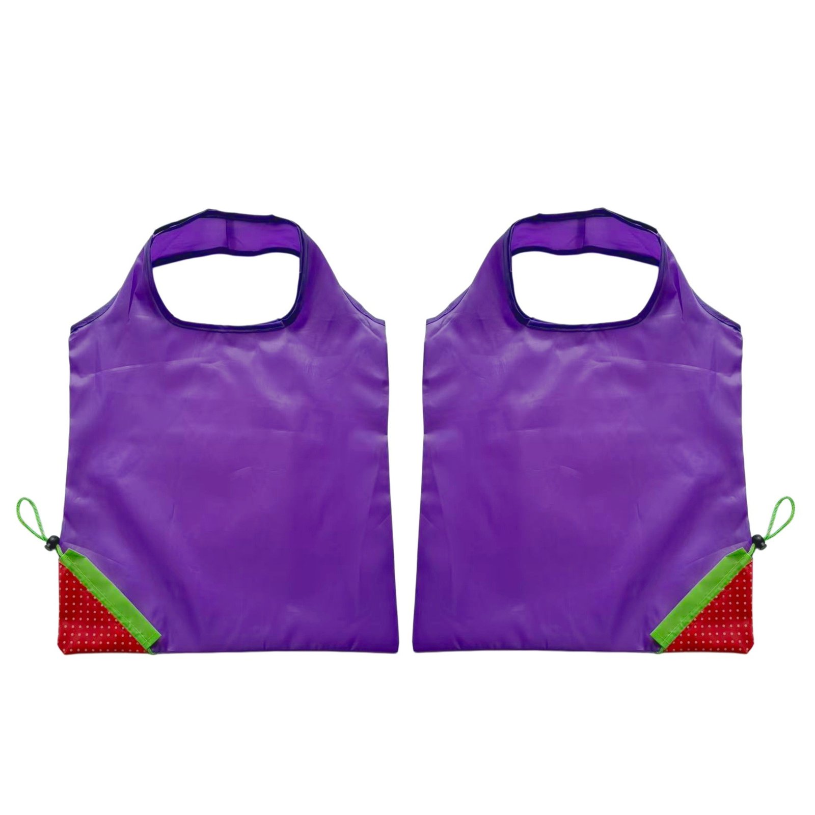Custom Logo Foldable Shopping Tote Bag, Packable Nylon Shoulder Bag, Portable Travel Grocery Handbag - Image 25