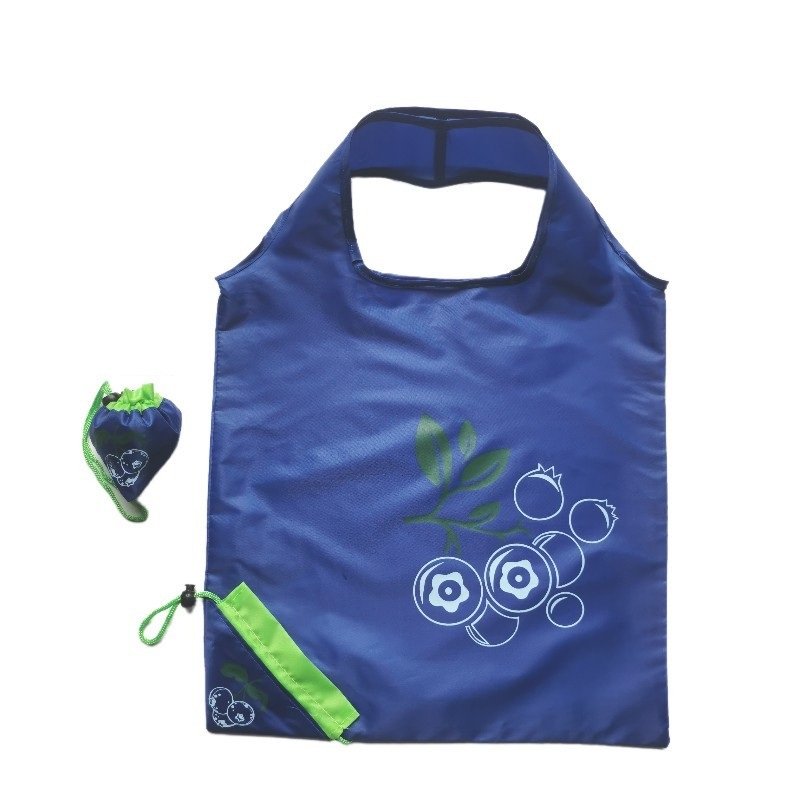 Custom Logo Foldable Shopping Tote Bag, Packable Nylon Shoulder Bag, Portable Travel Grocery Handbag - Image 17