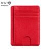 Minimalist Carbon Fiber Card Holder, Slim Front Pocket Wallet RFID Blocking, Holds Up To 8 Cards & Cash, ID Window Card Wallet For Men - Image 5