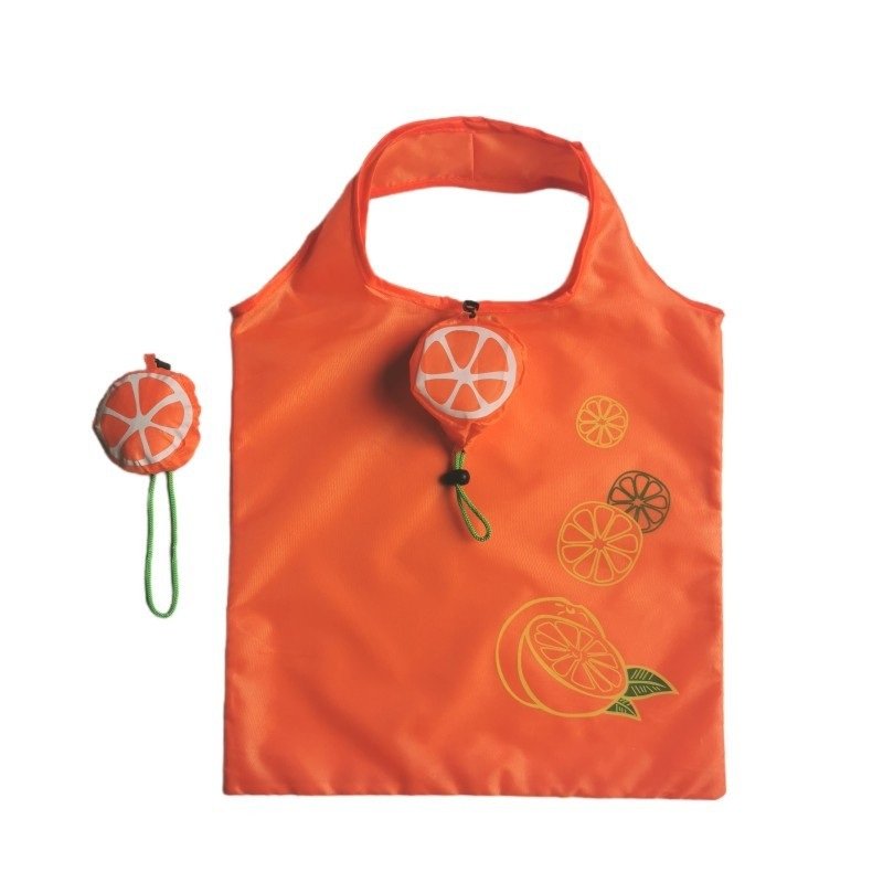 Custom Logo Foldable Shopping Tote Bag, Packable Nylon Shoulder Bag, Portable Travel Grocery Handbag - Image 12