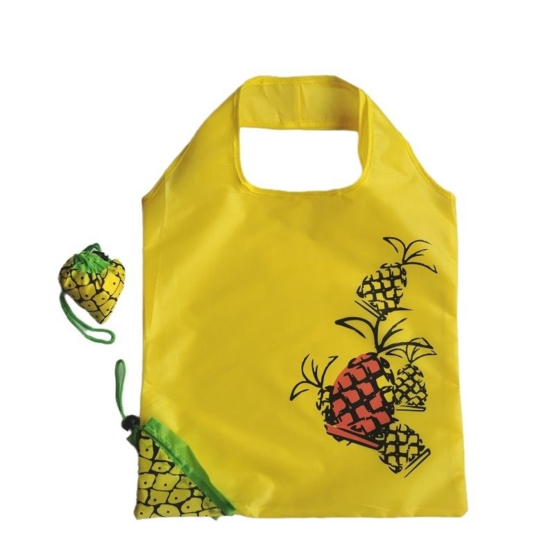 Custom Logo Foldable Shopping Tote Bag, Packable Nylon Shoulder Bag, Portable Travel Grocery Handbag - Image 18