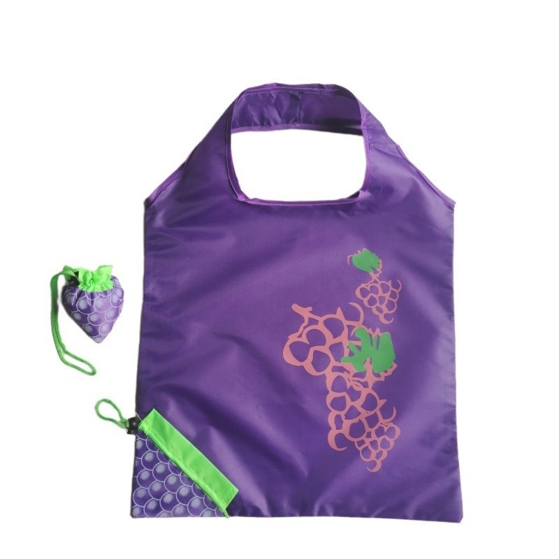 Custom Logo Foldable Shopping Tote Bag, Packable Nylon Shoulder Bag, Portable Travel Grocery Handbag - Image 16