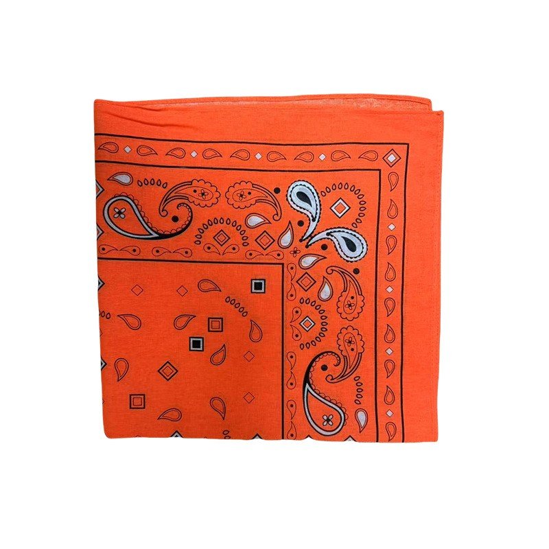 Custom Mini Bandana, 35×35CM Soft Silk Like Square Head Scarf, Minimalist Logo Printed Hair Scarf, Multi-Functional Fashion Bandanas for Men Women Daily Street Wear & Gifts - Image 18