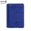Minimalist Carbon Fiber Card Holder, Slim Front Pocket Wallet RFID Blocking, Holds Up To 8 Cards & Cash, ID Window Card Wallet For Men - Image 7