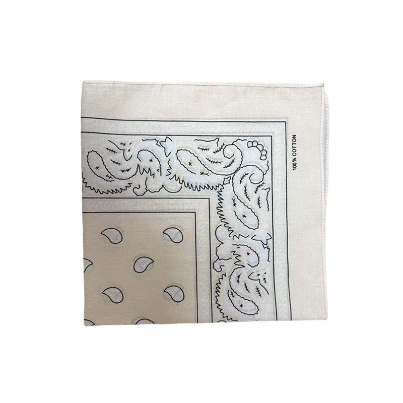 Custom Mini Bandana, 35×35CM Soft Silk Like Square Head Scarf, Minimalist Logo Printed Hair Scarf, Multi-Functional Fashion Bandanas for Men Women Daily Street Wear & Gifts - Image 16