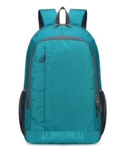 Custom Printed Lightweight Foldable Backpack, Personalized Logo Water Resistant Daypack for Travel Shopping Daily Use