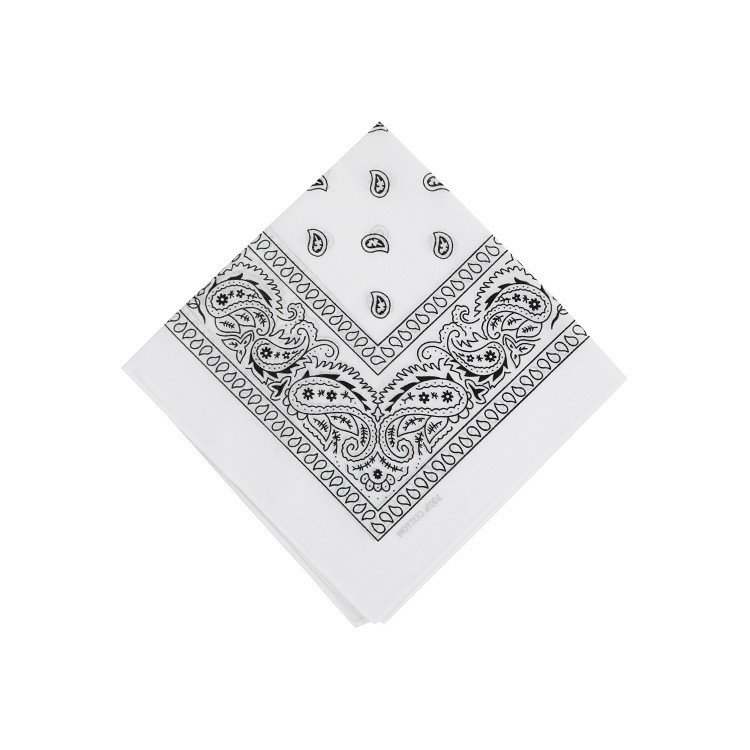 Custom Mini Bandana, 35×35CM Soft Silk Like Square Head Scarf, Minimalist Logo Printed Hair Scarf, Multi-Functional Fashion Bandanas for Men Women Daily Street Wear & Gifts - Image 4