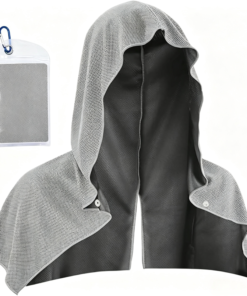 Cooling Hooded Towel – Lightweight Quick-Dry Sports & Outdoor Hooded Microfiber Towel for Gym, Running, Hiking & Travel - Image 6