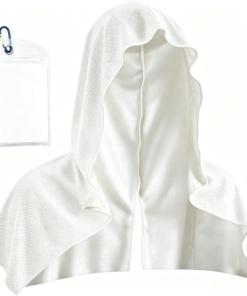 Cooling Hooded Towel – Lightweight Quick-Dry Sports & Outdoor Hooded Microfiber Towel for Gym, Running, Hiking & Travel - Image 7