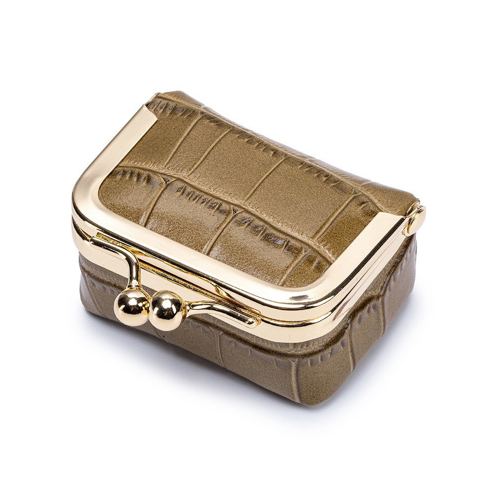 Genuine Leather Fashion Mini Jewelry Box - Image 9