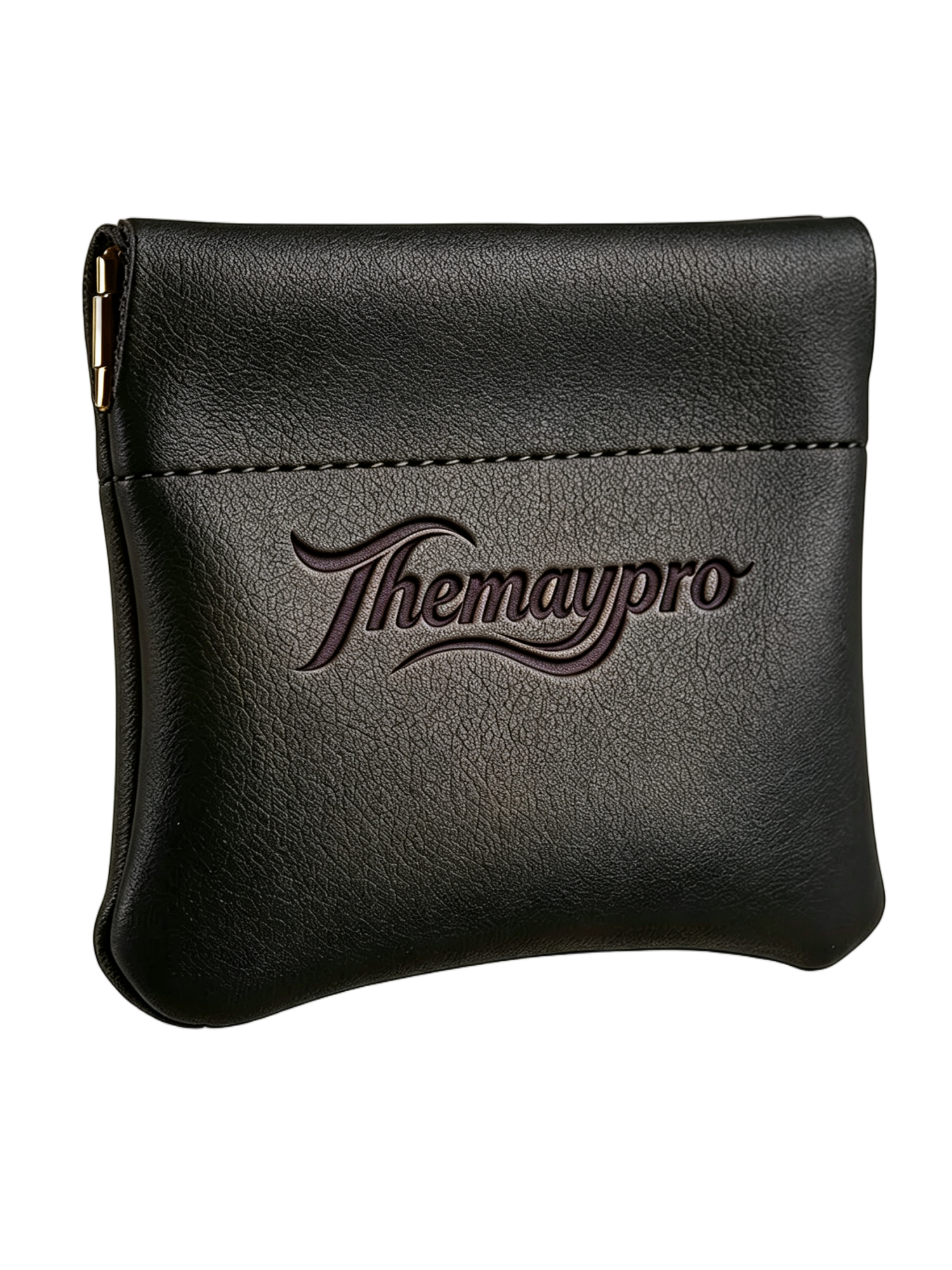 Custom PU Leather Coin Purse Pouch | Mini Squeeze Wallet for Coins & Small Essentials - Image 2