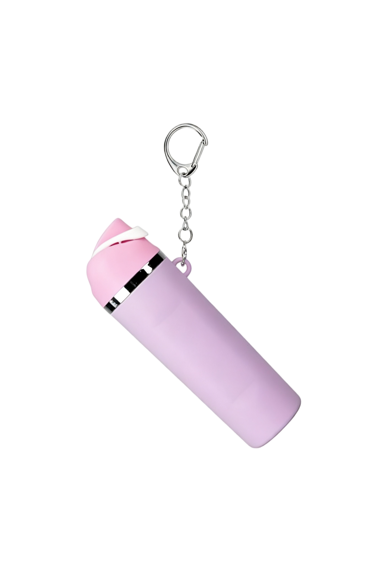 Cute Water Bottle Shape Keychain Pouch, Mini Storage Case for Coins & Tiny Accessories