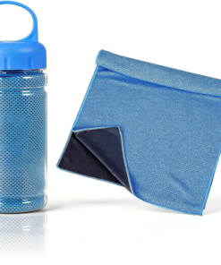 Alternative view of Custom Logo Cooling Towel with Bottle Case, Reusable Ice Towel for Sports, Fitness, Outdoor Activities & Promotional Gifts