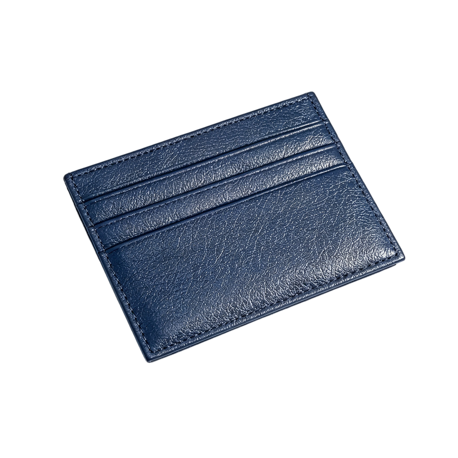 Slim Leather Card Holder Wallet | Minimalist RFID Credit Card Case for Men & Women - Image 12