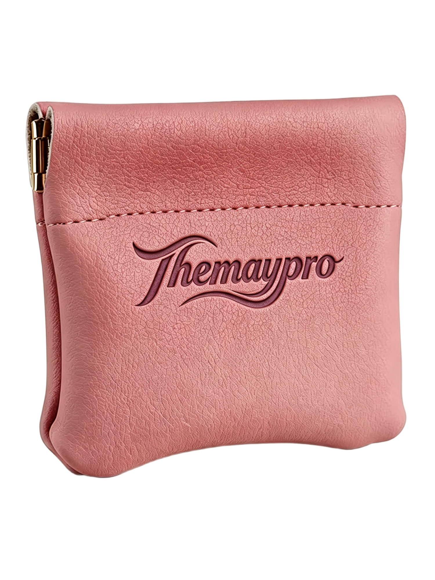 Custom PU Leather Coin Purse Pouch | Mini Squeeze Wallet for Coins & Small Essentials - Image 8