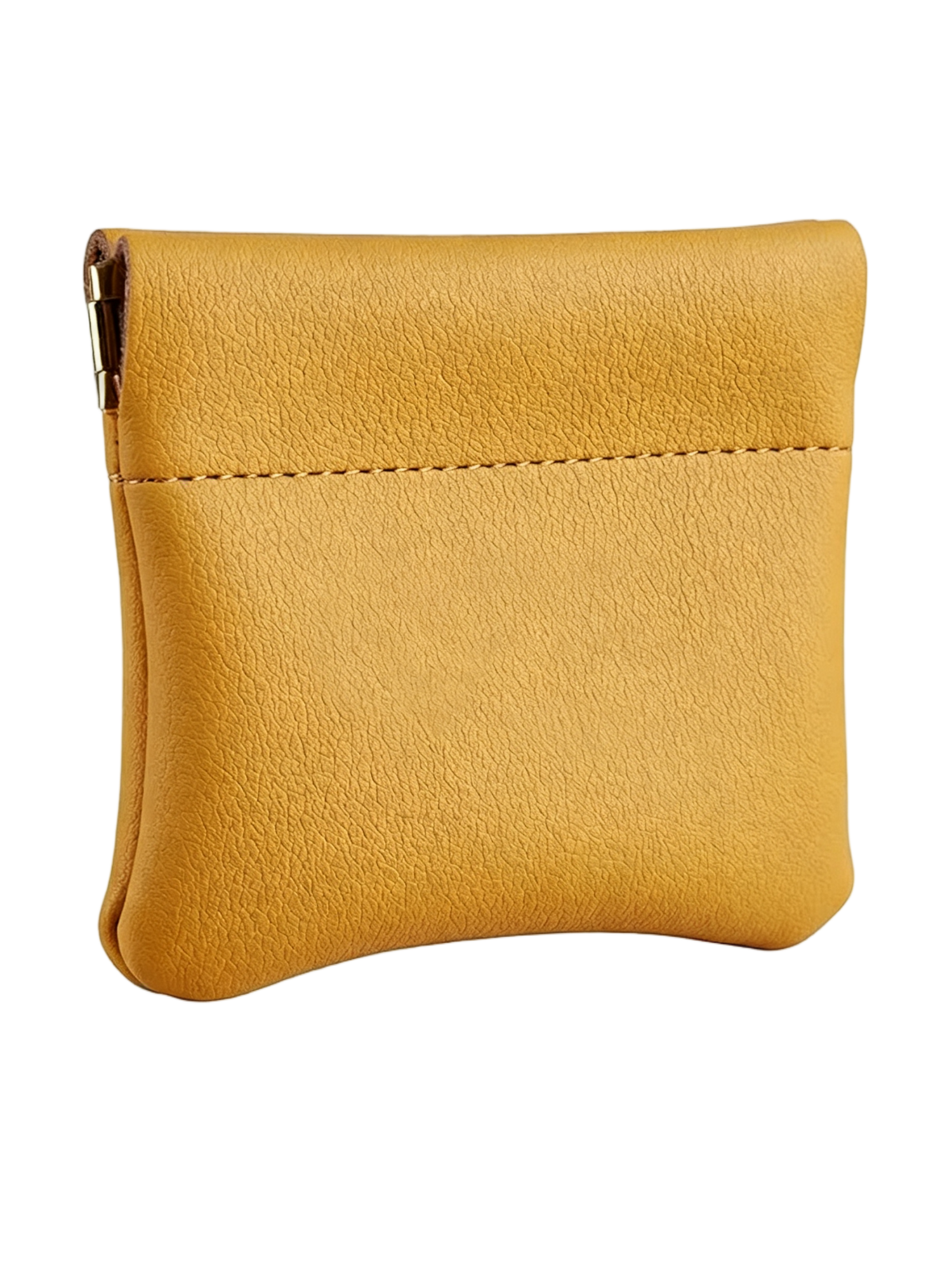 Custom PU Leather Coin Purse Pouch | Mini Squeeze Wallet for Coins & Small Essentials - Image 3