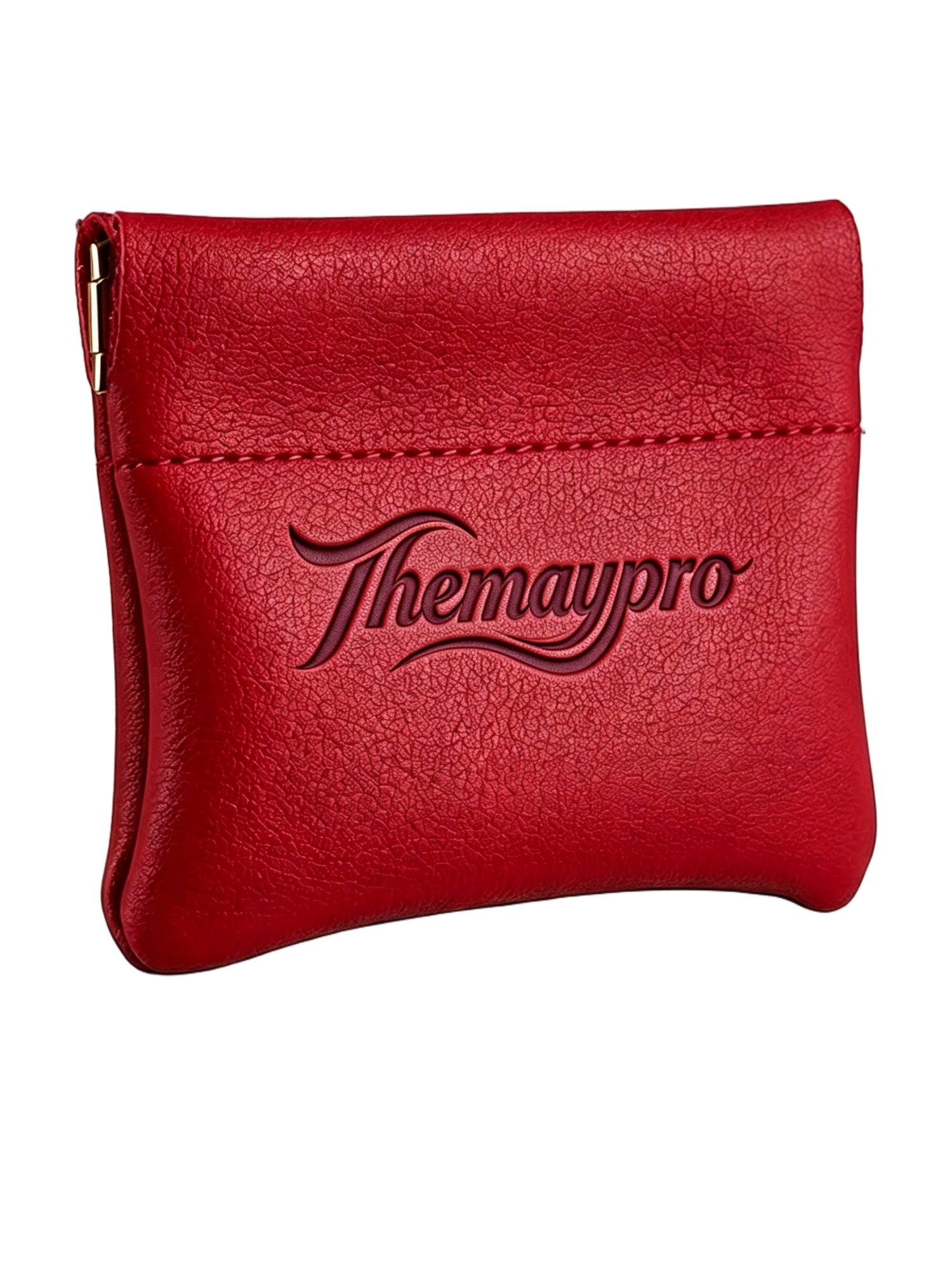Custom PU Leather Coin Purse Pouch | Mini Squeeze Wallet for Coins & Small Essentials - Image 6