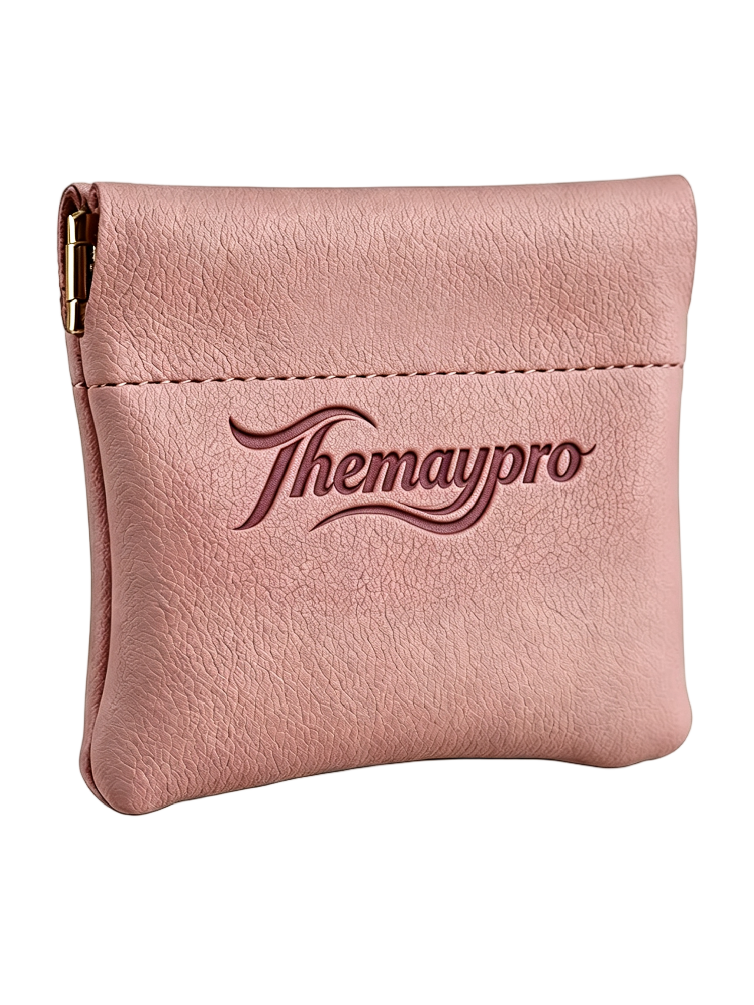 Custom PU Leather Coin Purse Pouch | Mini Squeeze Wallet for Coins & Small Essentials - Image 10