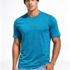 Men’s Active Quick Dry Crew Neck T Shirts | Athletic Running Gym Workout Short Sleeve Tee Tops - Image 3