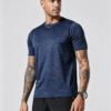 Men’s Active Quick Dry Crew Neck T Shirts | Athletic Running Gym Workout Short Sleeve Tee Tops - Image 2