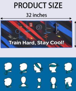 Full Color Cooling Towel - Image 3